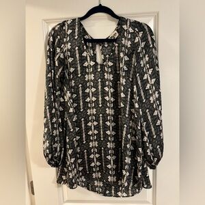 Show Me Your Mumu snakeskin python pattern tunic top (small)